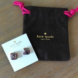 Kate Spade Glitter Studs
